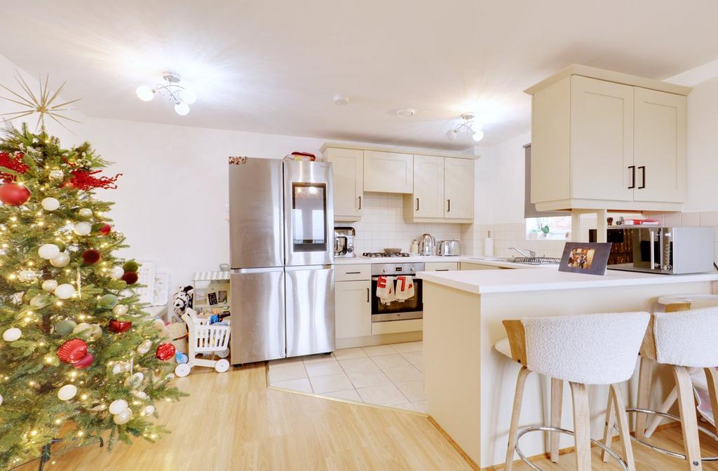 Kitchen, open plan living