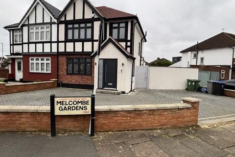 4 bedroom semi-detached house to rent, Melcombe Gardens, Harrow, HA3