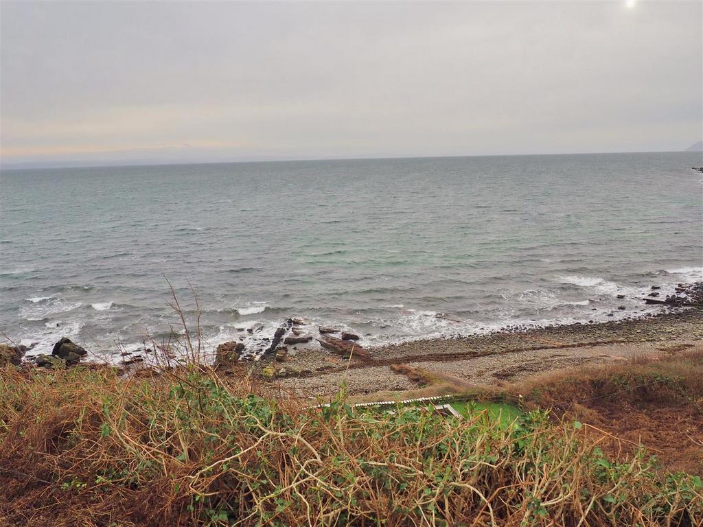 Shore view above Shore Cottage