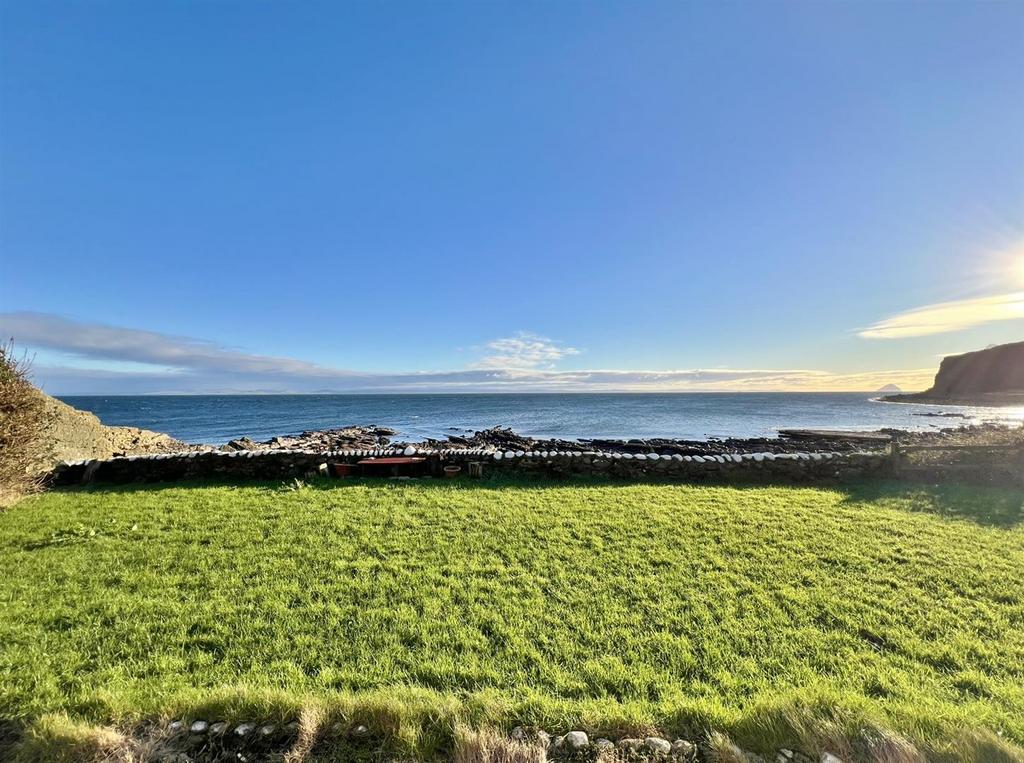 View from the front of Shore Cottage