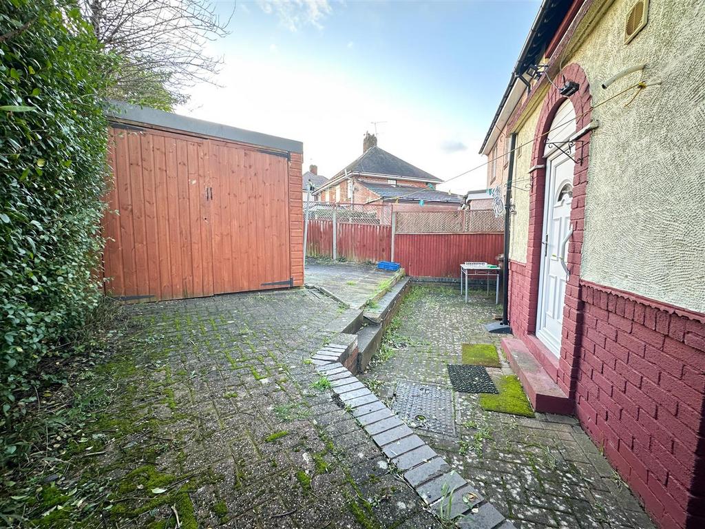 Rear garden