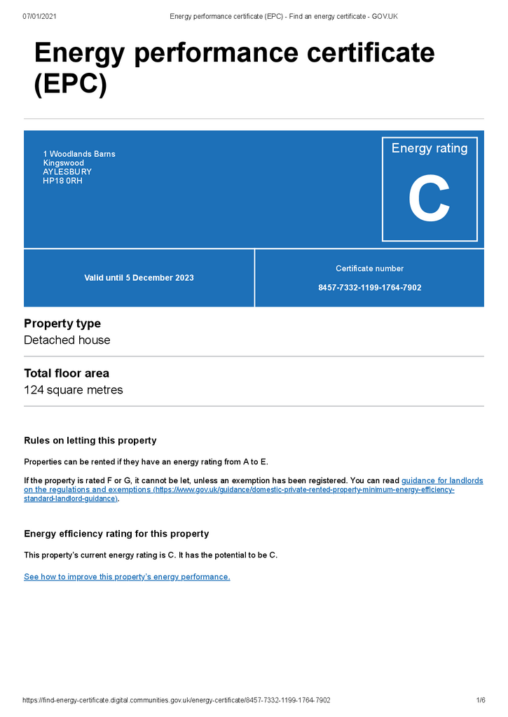 EPC valid to 05 12 23