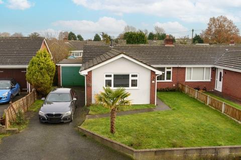 2 bedroom semi-detached bungalow for sale, Churchill Drive, Wem, Shrewsbury, Shropshire