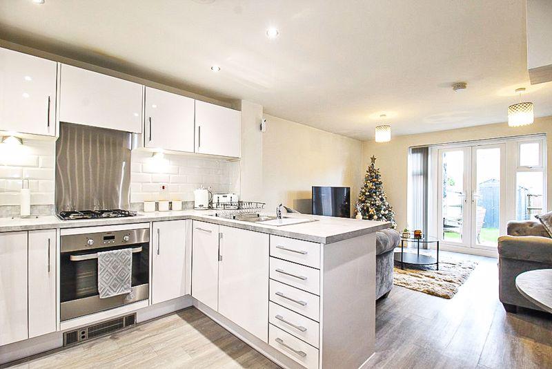 Open plan kitchen