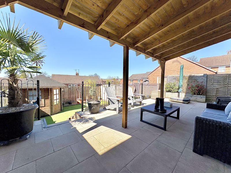 Rear garden