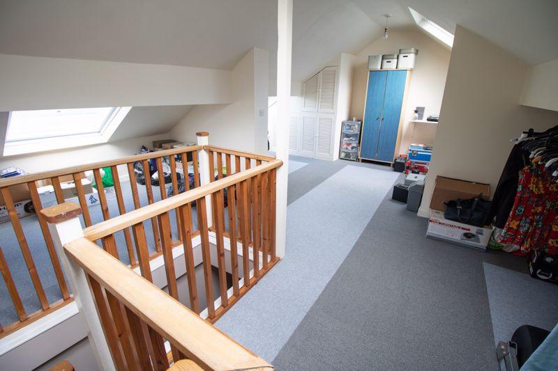 Converted loft room