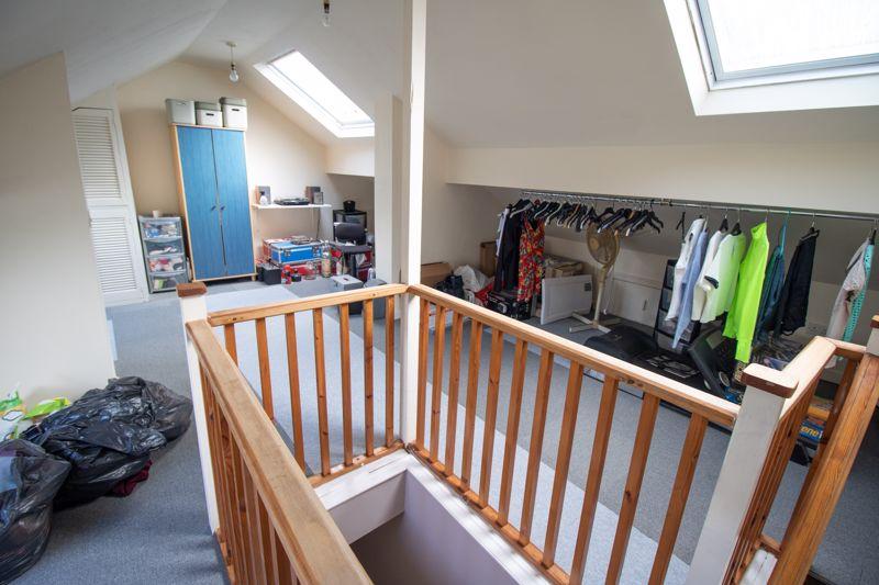 Converted loft room