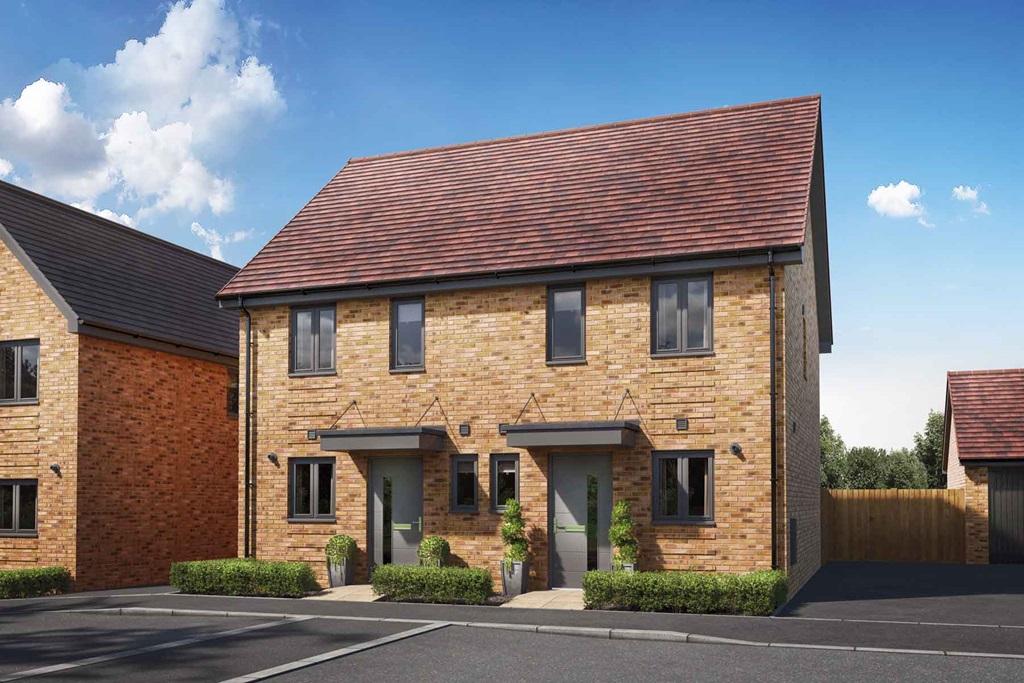 The two-bedroom Canford is an ideal modern home...