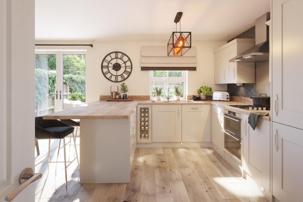 Kitchen in a 4 bed Chester