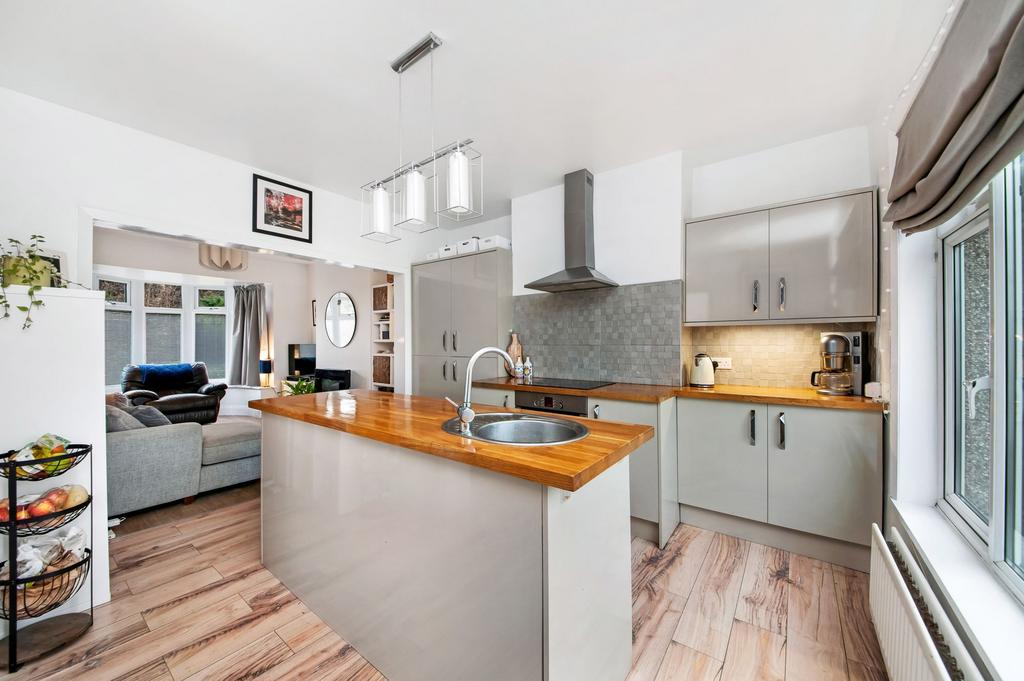 Open plan dining kitchen