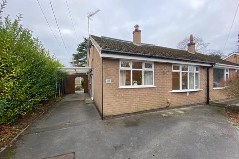 3 bedroom semi-detached bungalow for sale, Coppice Road, Willaston, Nantwich