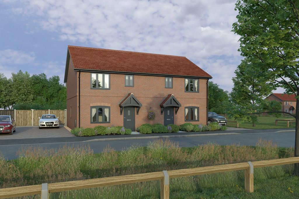 Plot 13 - Black Tiles Lane, Ipswich IP12 3 bed semi-detached house for ...