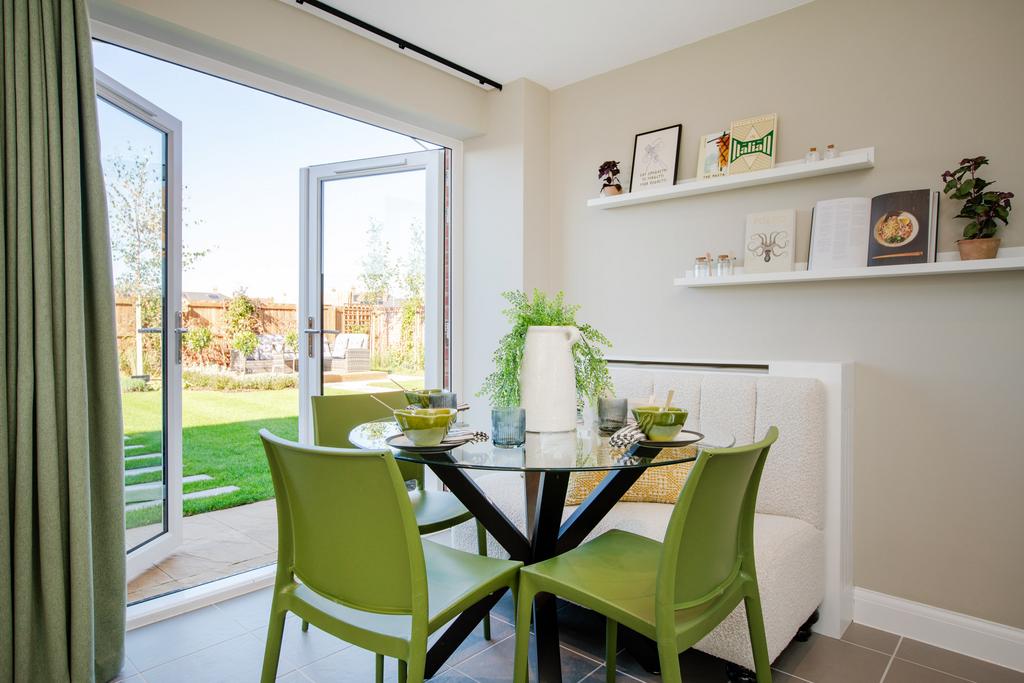 Kennett Dining area with French doors