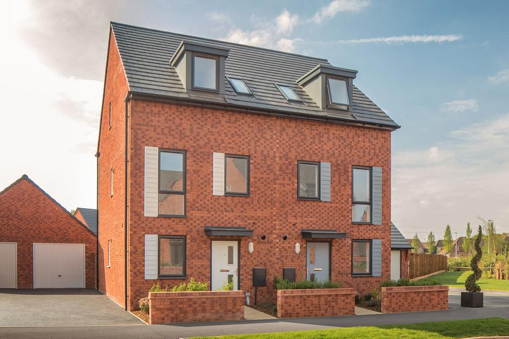 Outside view of the Greenwood 3 bedroom home