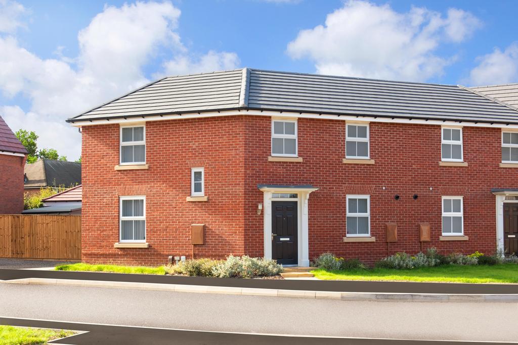 External view of the four bedroom Ashtree