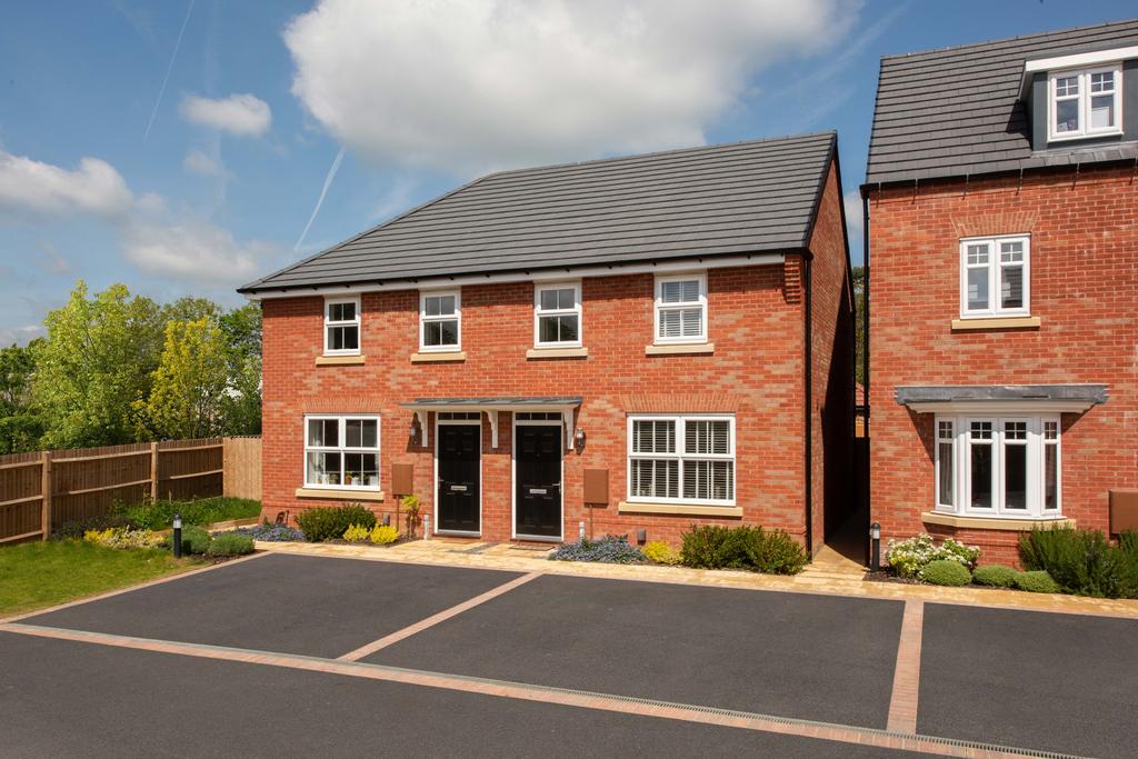 External view of the three bedroom Archford