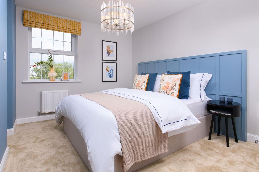 Bedroom 2 in The Abbeydale 3 bedroom Show Home