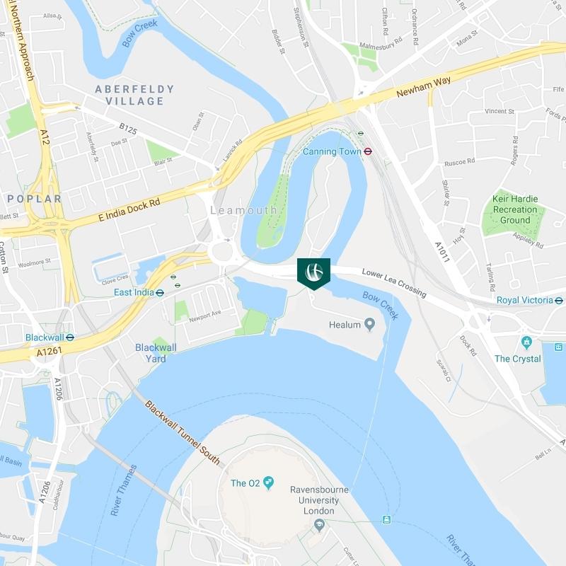 Map   London City Is