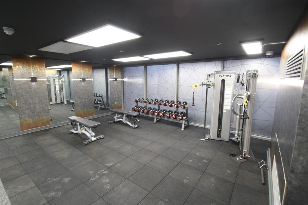 Free weights area