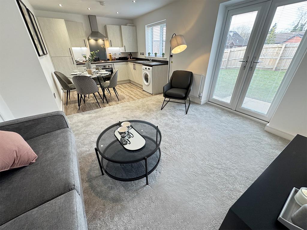 Example Kitchen/Dining/Lounge area