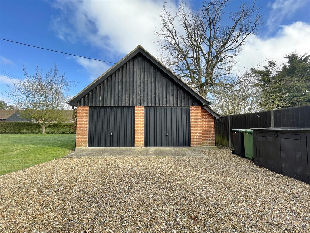 Double garage