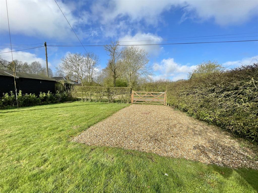 Rear garden