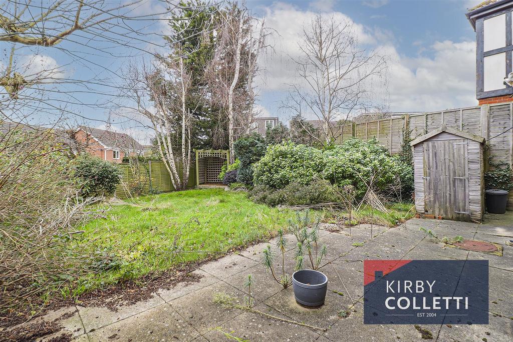 Rear garden