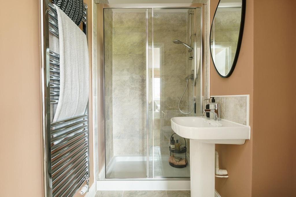 Bedroom one has it's own en-suite shower room