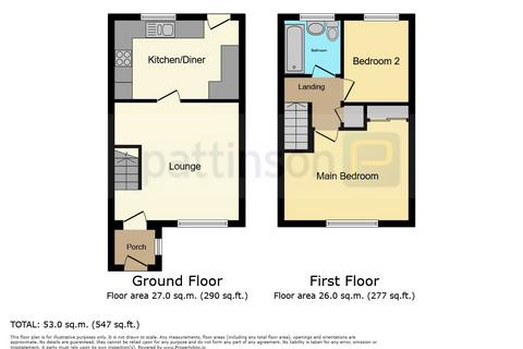 2 bedroom terraced house for sale, Brougham Court, Peterlee, Durham, SR8 1PZ