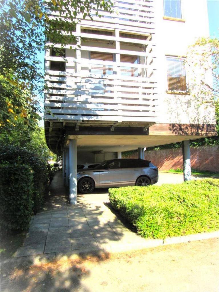 Undercover parking space