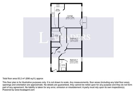 2 bedroom apartment to rent, Foxtail Road, Waterlooville