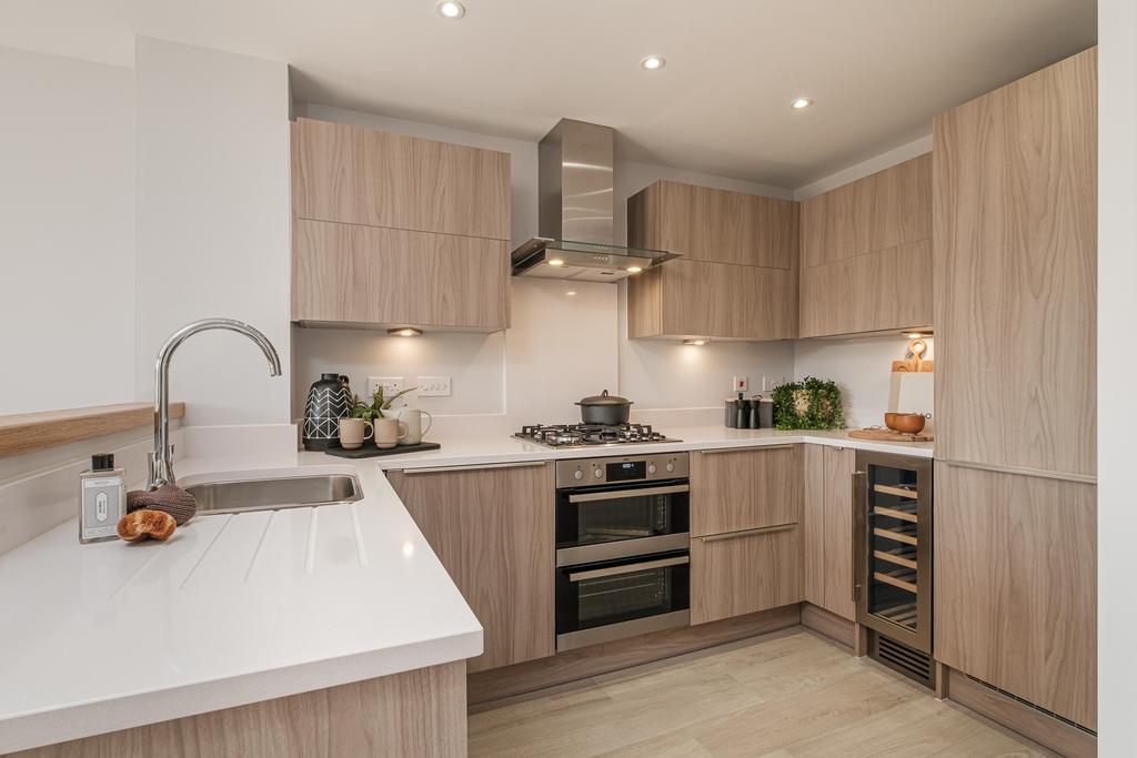 Interior view of the kitchen in our 4 bed...