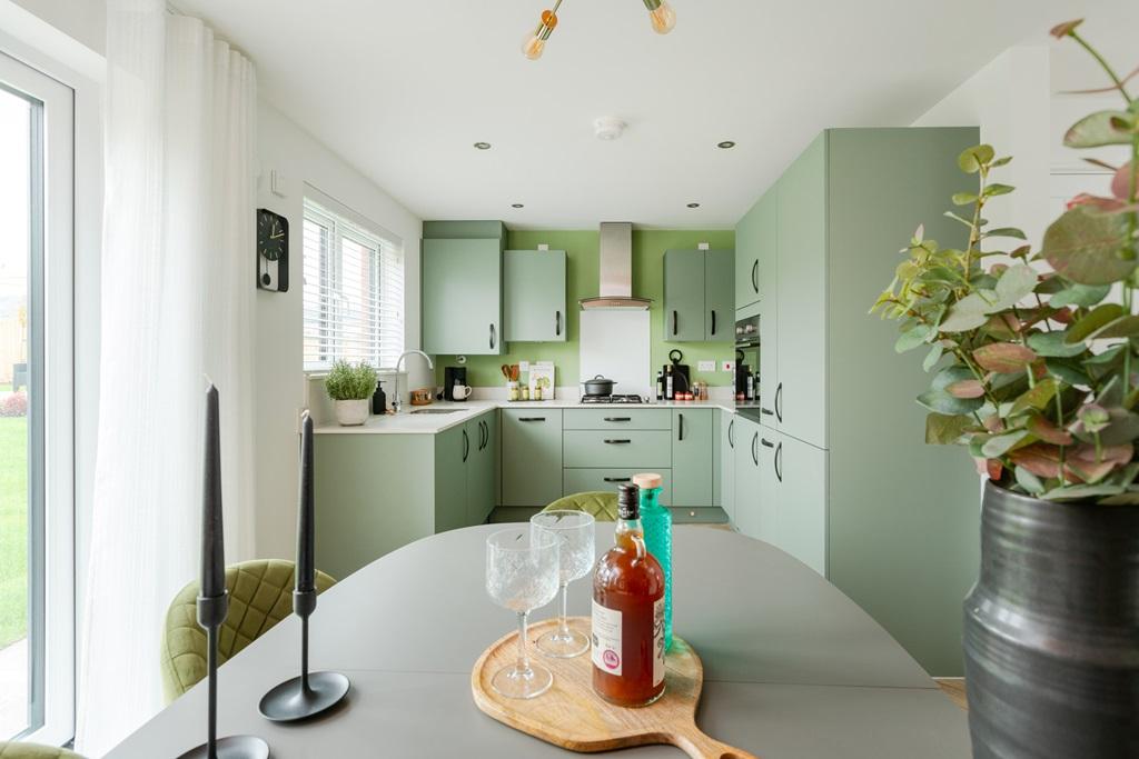 The open plan kitchen diner is perfect for...