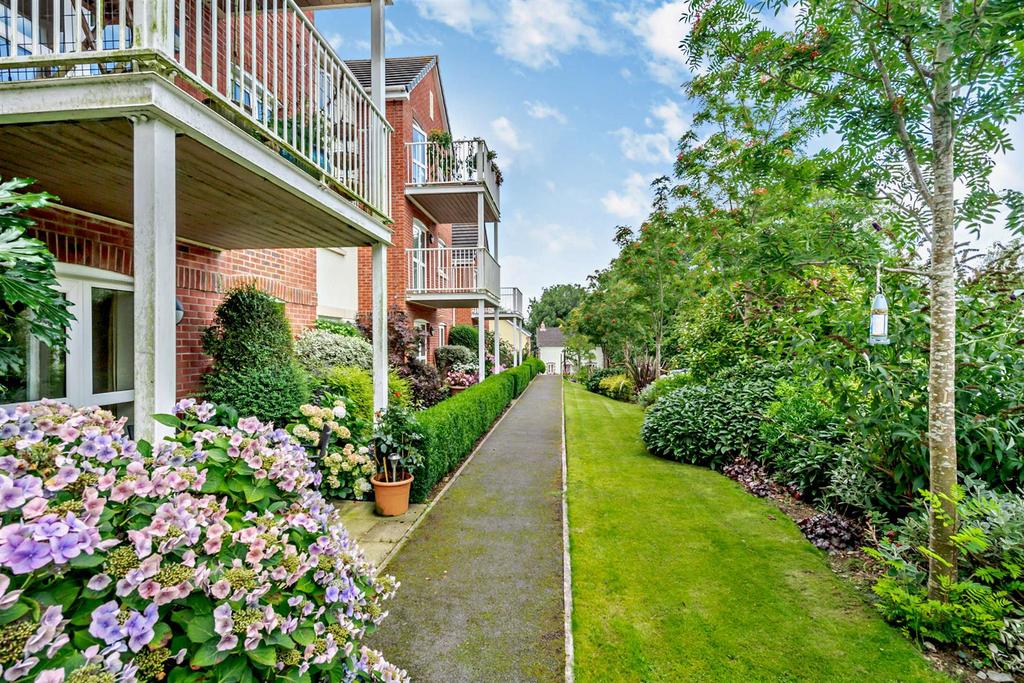 Communal Gardens In Summer