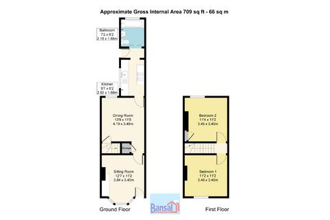 2 bedroom terraced house to rent, Mickleton Road, Earlsdon CV5