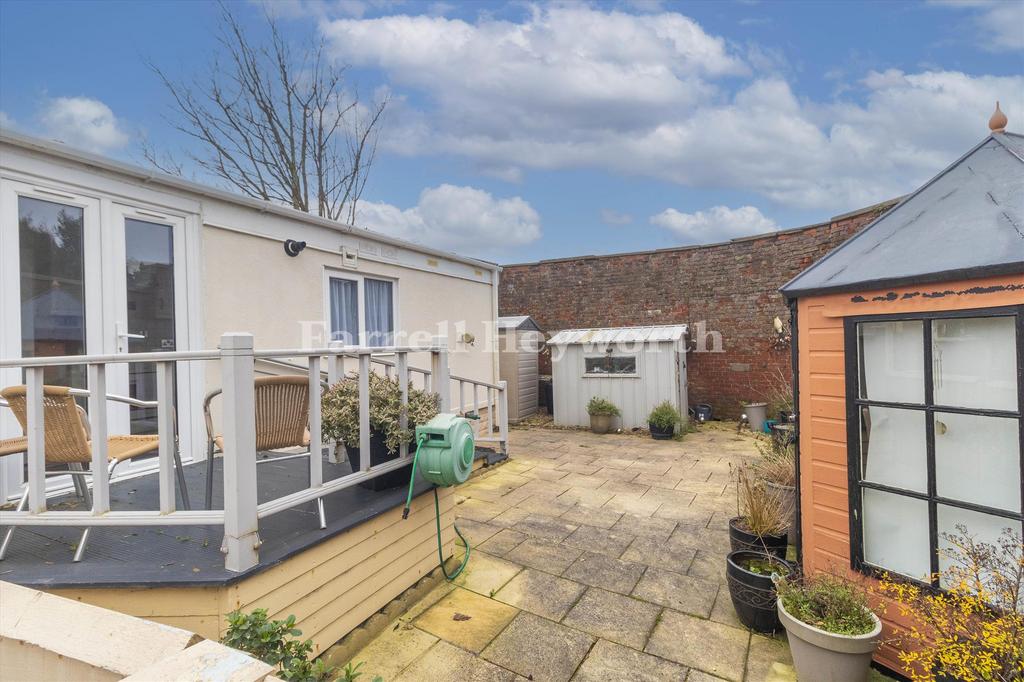 Rear garden
