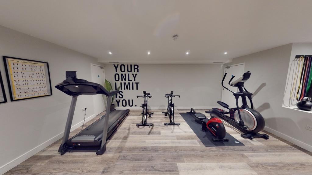 A modern and well equipped gym space, perfect f...