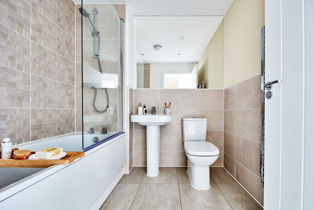 A Taylor Wimpey bathroom is easy to clean