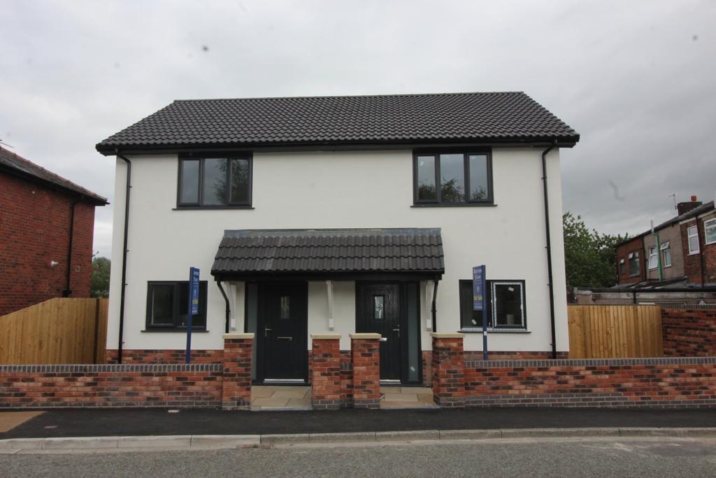 New build   two bedroomed semi detached house