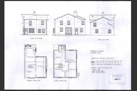 2 bedroom end of terrace house for sale, Priory Place, Hereford HR4