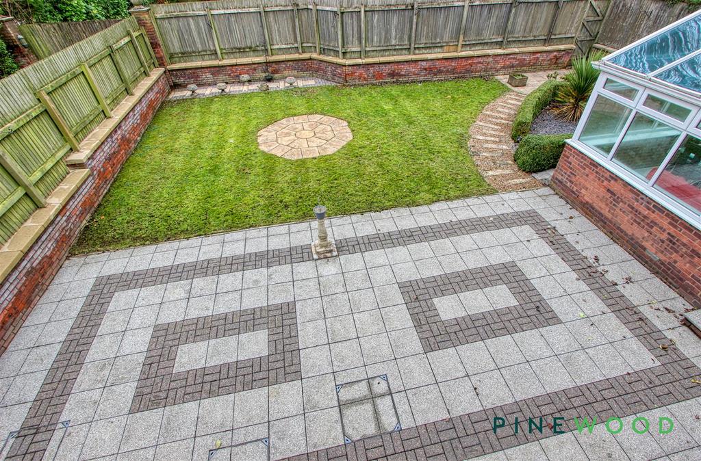 Rear garden