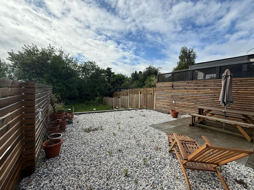Rear garden