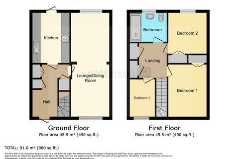 3 bedroom terraced house for sale, Hatfield Place, Peterlee, Durham, SR8 5TE