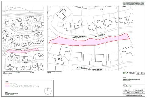 Land for sale, adjacent to 35 Ashburnham Gardens, Edinburgh EH30