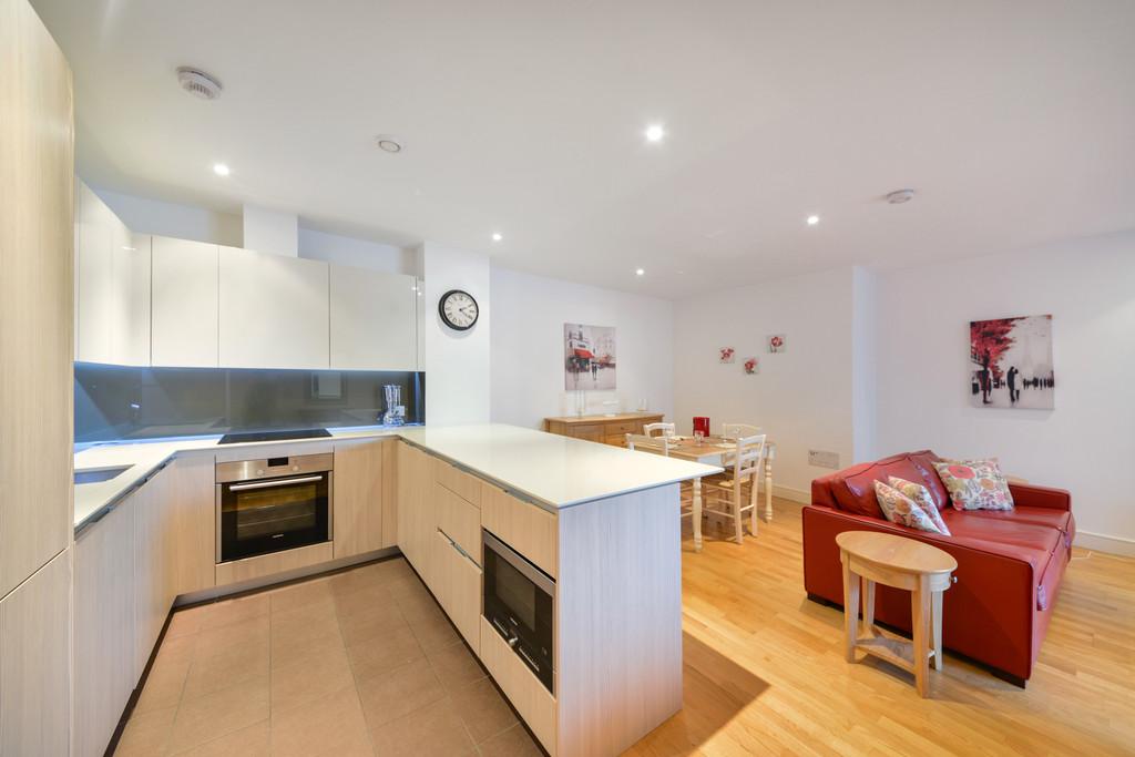 Kitchen Open to Main Living Area