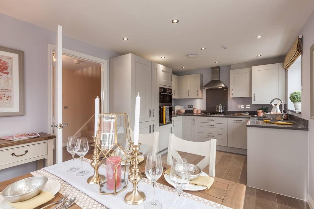 An open plan kitchen/dining area perfect for...