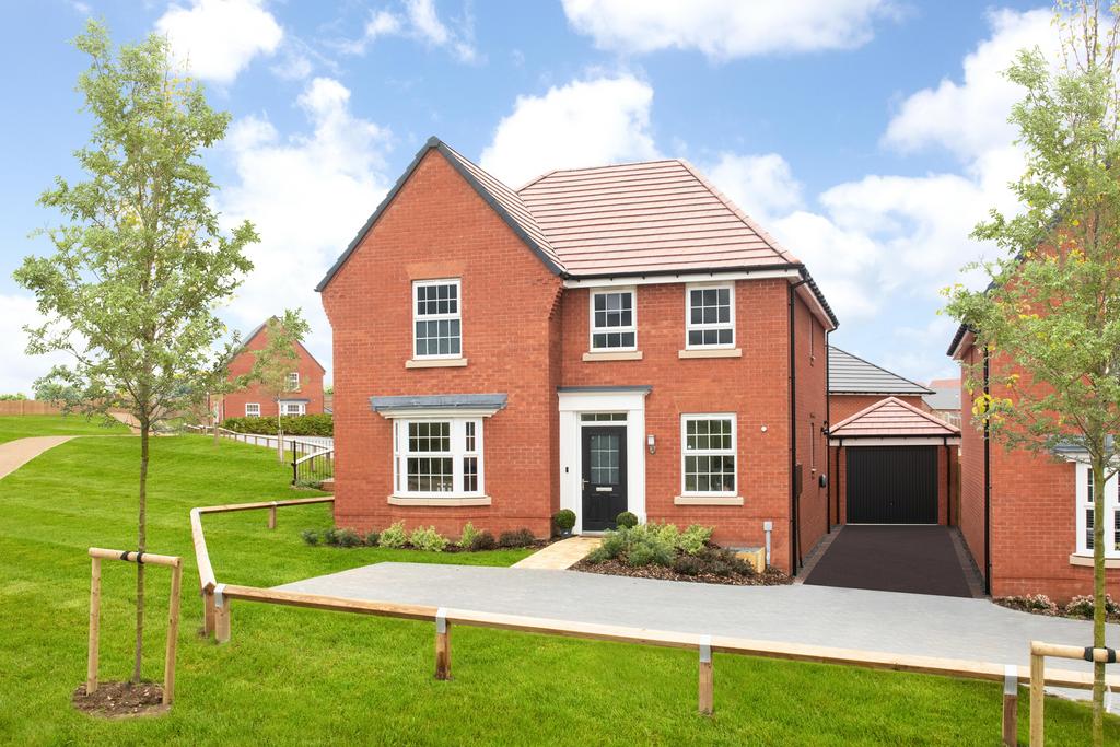 External view of the four bedroom Holden