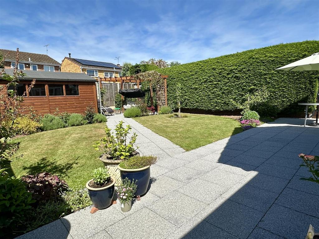 Rear garden