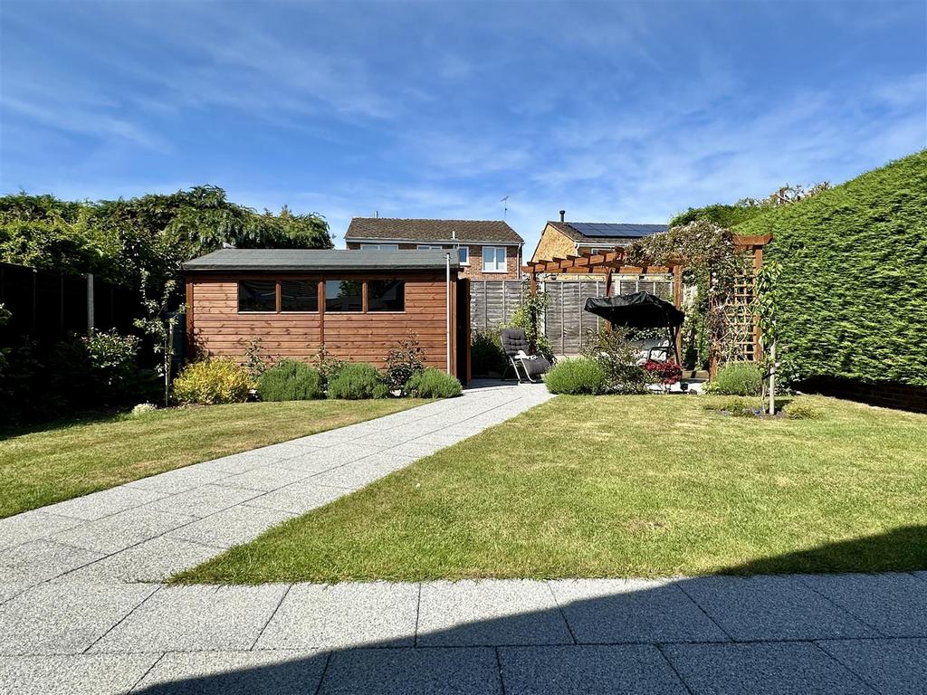 Rear garden