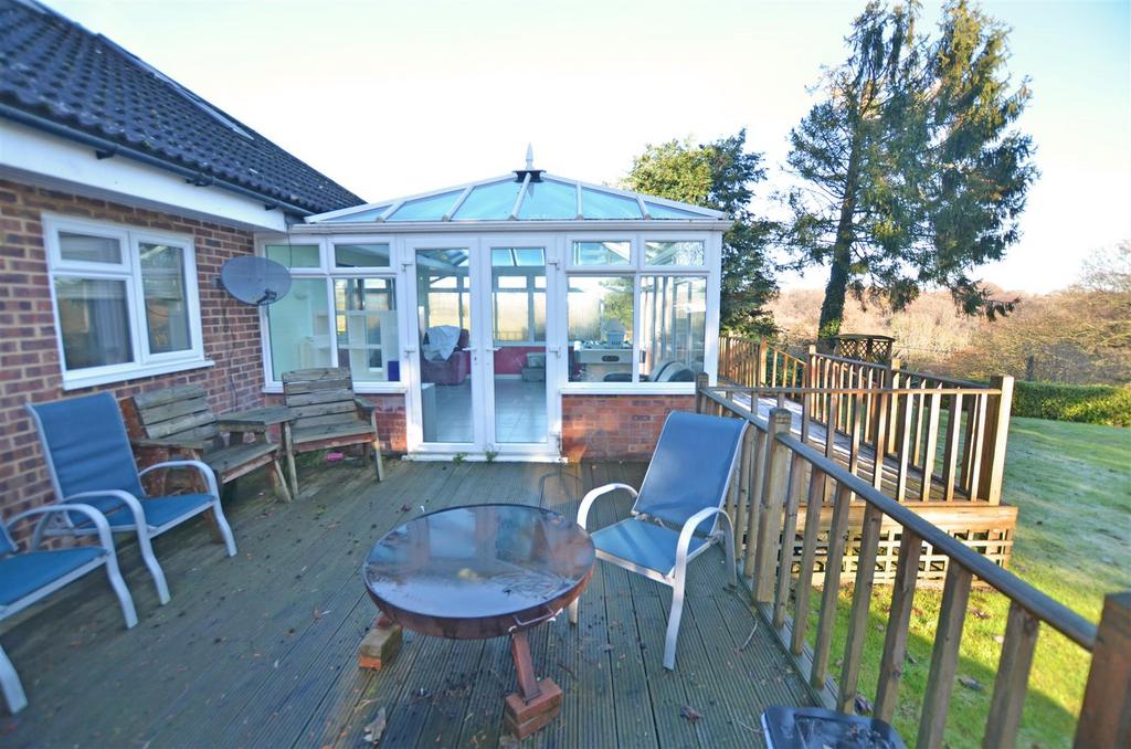 Rear side &amp; decking